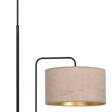 Lampa stojąca HILDE LP1 BL ROSE czarny (1053/LP1) - Emibig