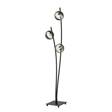 Lampa stojąca HUNTER LP3 BLACK/STRIPE czarny (1101/LP3) - Emibig