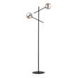 Lampa stojąca LINEAR LP2 BLACK/GRAFIT czarny (1167/LP2) - Emibig