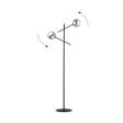 Lampa stojąca LINEAR LP2 BLACK/GRAFIT czarny (1167/LP2) - Emibig