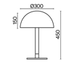 Lampa stołowa Ray Z012TL-L8B3K Maytoni