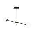 Lampa sufitowa BORG 2 BLACK czarny (1010/2) - Emibig