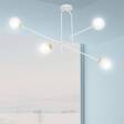 Lampa sufitowa DIARF 4 WHITE GOLD biały-Złoty (1013/4) - Emibig