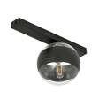 Lampa sufitowa FIT 1 BLACK/STRIPE czarny (1123/1) - Emibig