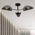 Lampa sufitowa GOMEZ 3 BLACK czarny (1171/3) - Emibig