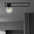 Lampa sufitowa IMAGO 1B BLACK/GRAFIT czarny (1131/1B) - Emibig