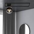 Lampa sufitowa IMAGO 1B BLACK/STRIPE czarny (1132/1B) - Emibig