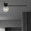 Lampa sufitowa IMAGO 1F BLACK/GRAFIT czarny (1131/1F) - Emibig