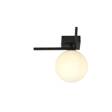 Lampa sufitowa IMAGO 1G BLACK/OPAL czarny (1130/1G) - Emibig