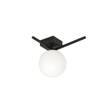 Lampa sufitowa IMAGO 1G BLACK/OPAL czarny (1130/1G) - Emibig