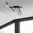 Lampa sufitowa SMART 3 BLACK/GRAFIT czarny (1104/3) - Emibig