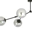 Lampa sufitowa SPACE 4 BLACK/GRAFIT czarny (1134/4) - Emibig