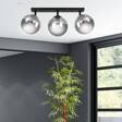 Lampa sufitowa TOFI 3 BL GRAFIT czarny (777/3) - Emibig