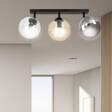 Lampa sufitowa TOFI 3 BL MIX czarny (779/3) - Emibig