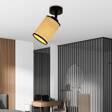 Lampa sufitowa YOGA 1 BLACK czarny (1151/1) - Emibig