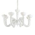 Lampa wisząca BON BON SP8 094007 biała Ideal Lux