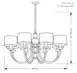 Lampa wisząca Kutek Mood Cero CER-ZW-8(N)