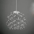 Lampa wisząca LED Sforzin Lamoi 60 cm chromowa