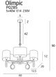 Lampa wisząca MaxLight Olimpic P0285