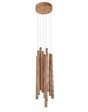 Lampa wisząca MaxLight Organic Copper P0205D Ściemniana