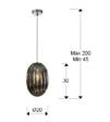 Lampa wisząca Schuller Ovila 752176