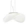 Lampa wisząca Vistosi Balance SP M biała 46 x 40 cm