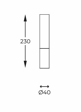 Madera Zuma Line 3210103 Lampa natynkowa