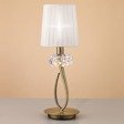 Mantra LOEWE ANTIQUE BRASS SMALL 4737 lampka nocna