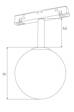 Maxlight Magnetic Oprawa do magnetycznego szynoprzewodu System Dali M0016D