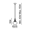 Maytoni Tone P003PL-01BZ Lampa wisząca