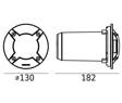 Norlys 1630B Rena Cover Lampa najazdowa