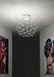 Nowoczesny plafon LED Sforzin Lamoi 40 cm chrom