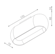 Oprawa Natynkowa Aquaform DIRECT 17  40051-03