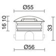 Oprawa najazdowa Novolux 665F-L0102F-43 Nody