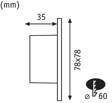 Oprawa schodowa Paulmann Wall PL92924