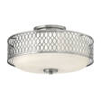 Plafon Jules Elstead Lighting HK-JULES-F-BN