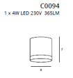 Plafon MaxLight Sphere C0094