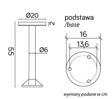 Słupek Oświetleniowy SU-MA Rondo II RO-550