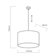 TK Lighting Lampa Wisząca Tercino 6192