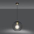 Wisząca lampa ALBIO 1 BLACK czarny (144/1) - Emibig