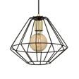 Wisząca lampa ALTEO 1 BLACK czarny (225/1) - Emibig