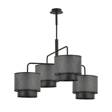 Wisząca lampa ARIGATO 4 MARBEL BLACK czarny (1191/4) - Emibig