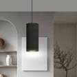 Wisząca lampa BENTE 1 BL BLACK czarny (1067/1) - Emibig