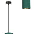 Wisząca lampa BENTE 1 BL GREEN czarny (1058/1) - Emibig