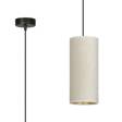 Wisząca lampa BENTE 1 BL WHITE czarny (1059/1) - Emibig