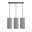 Wisząca lampa BENTE 3 BL GRAY czarny (1060/3) - Emibig