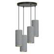 Wisząca lampa BENTE 4 BL PREMIUM GRAY czarny (1060/4PREM) - Emibig