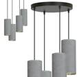 Wisząca lampa BENTE 4 BL PREMIUM GRAY czarny (1060/4PREM) - Emibig