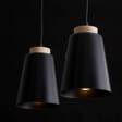 Wisząca lampa BOLERO 2 BLACK czarny (442/2) - Emibig