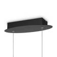 Wisząca lampa Curve czarny (MOD156PL-L52B4K) - Maytoni